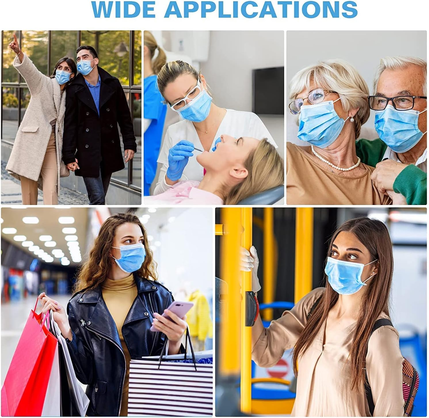 Medical Face Masks, Australian Made, Face Mask Disposable, Surgical Face Masks, ASTM, Level 3, Disposable Face Mask, 3 Ply Disposable Mask, Breathable Face Shield (50 PACK) image number 3