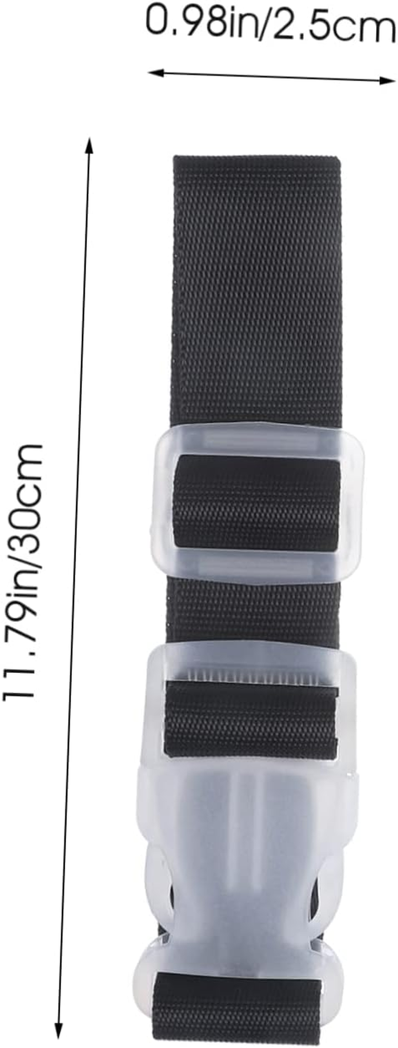 PACKOVE 4Pcs Luggage Straps Buckle Adjustable Travel Backpack Accessories for Suitcase Bag Camping image number 6