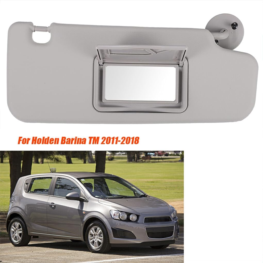 Sun Visor Sunvisor with Mirror Visor for Barina TM 11-18 95327509/95327507 Sun Visor Grey Easy Installation, Right