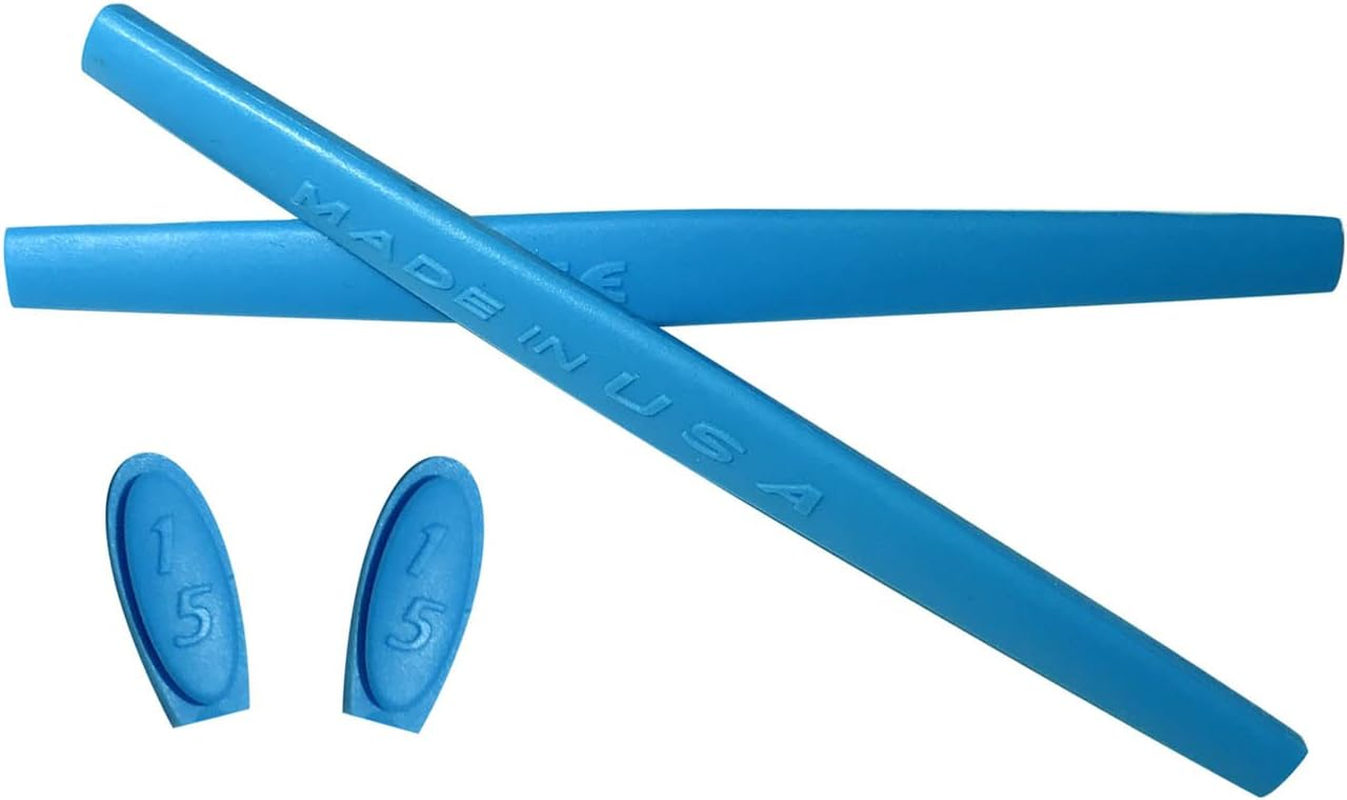 HKUCO Replacement Silicone Leg Set for Oakley X Metal XX Ear Socks Rubber Kit