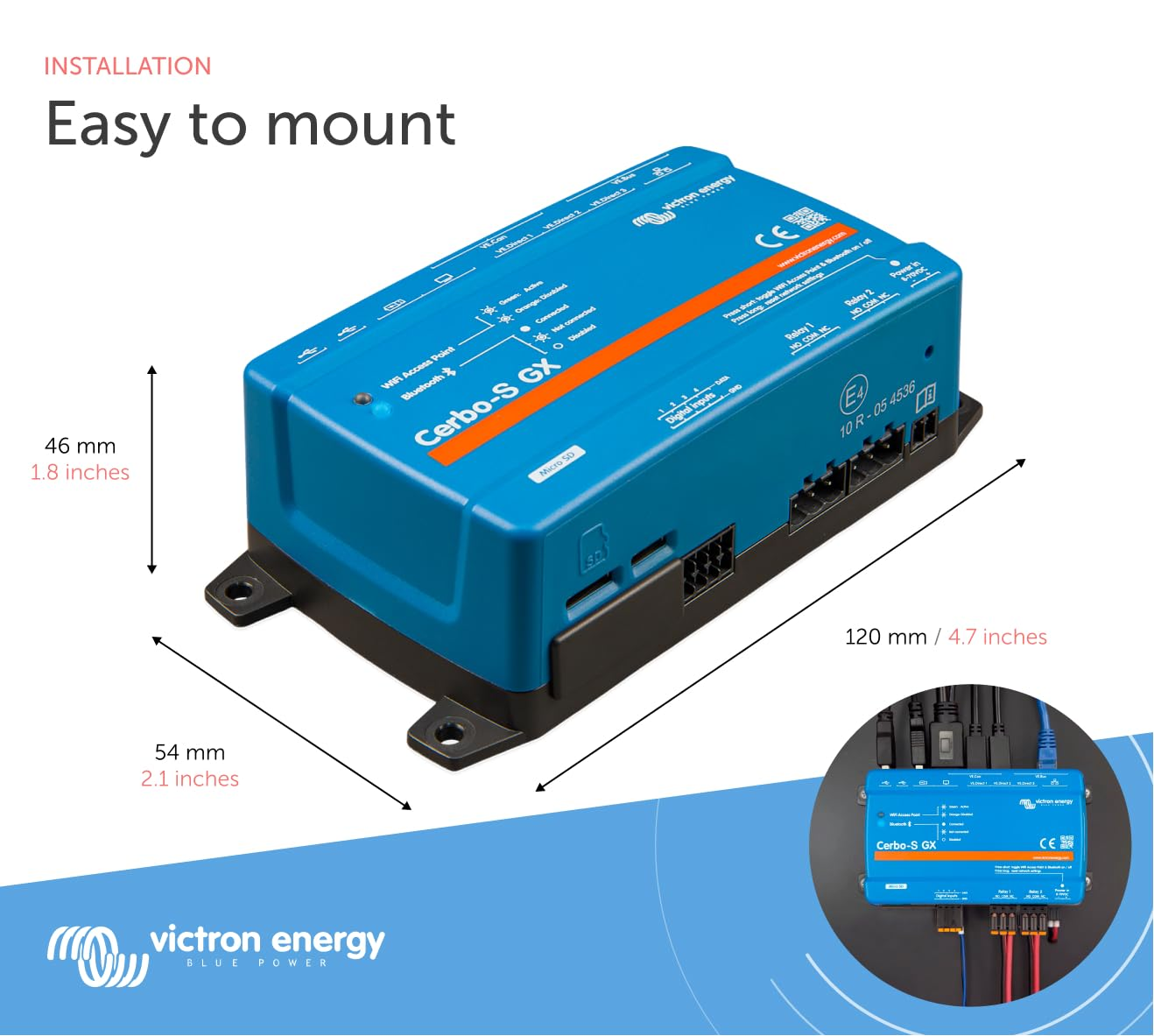 Victron Energy Cerbo-S GX, System Monitoring image number 5