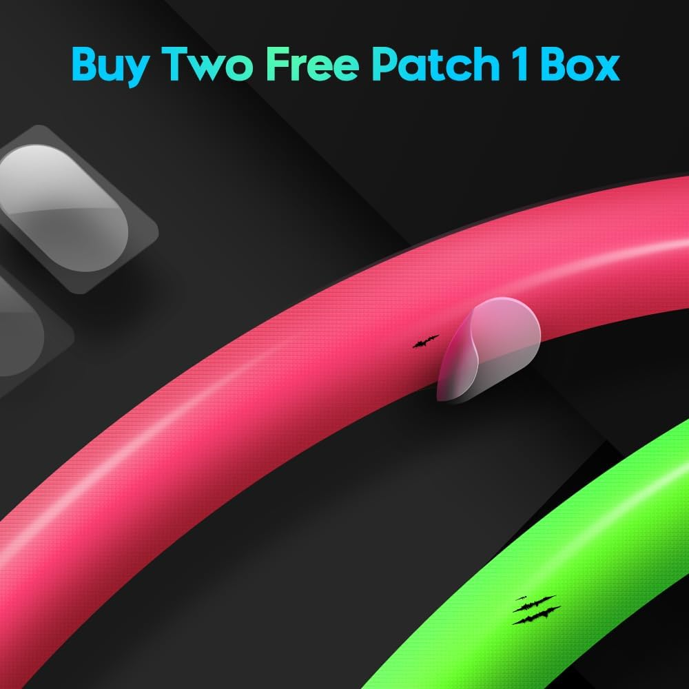 2Pcs Ridenow Bike Inner Tubes 700C X 32-47C TPU 45G Ultralight Bicycle Inner Tube with 45Mm Presta Valves (Include Bike Tube Patch Repair Kit) image number 5