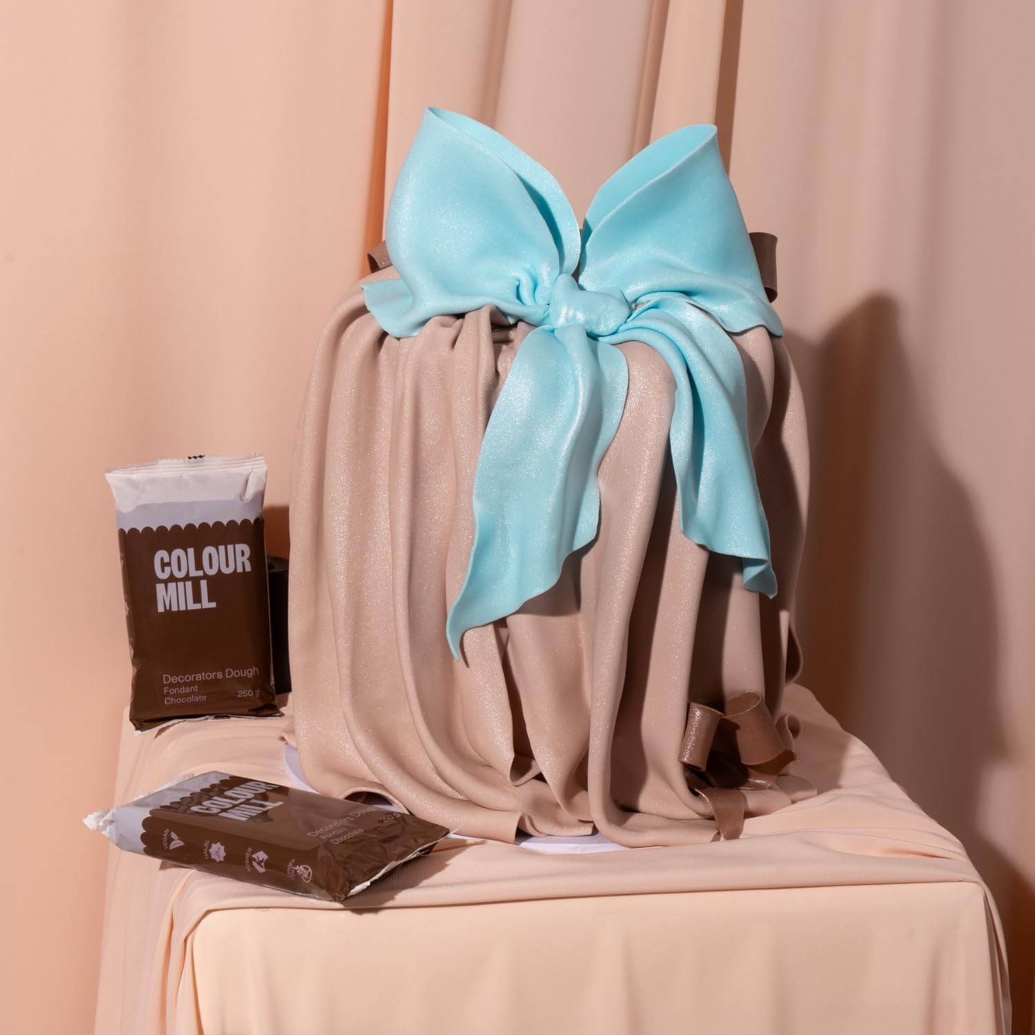 Colour Mill Decorators Dough Premium Ready to Roll Fondant Chocolate 250G image number 1