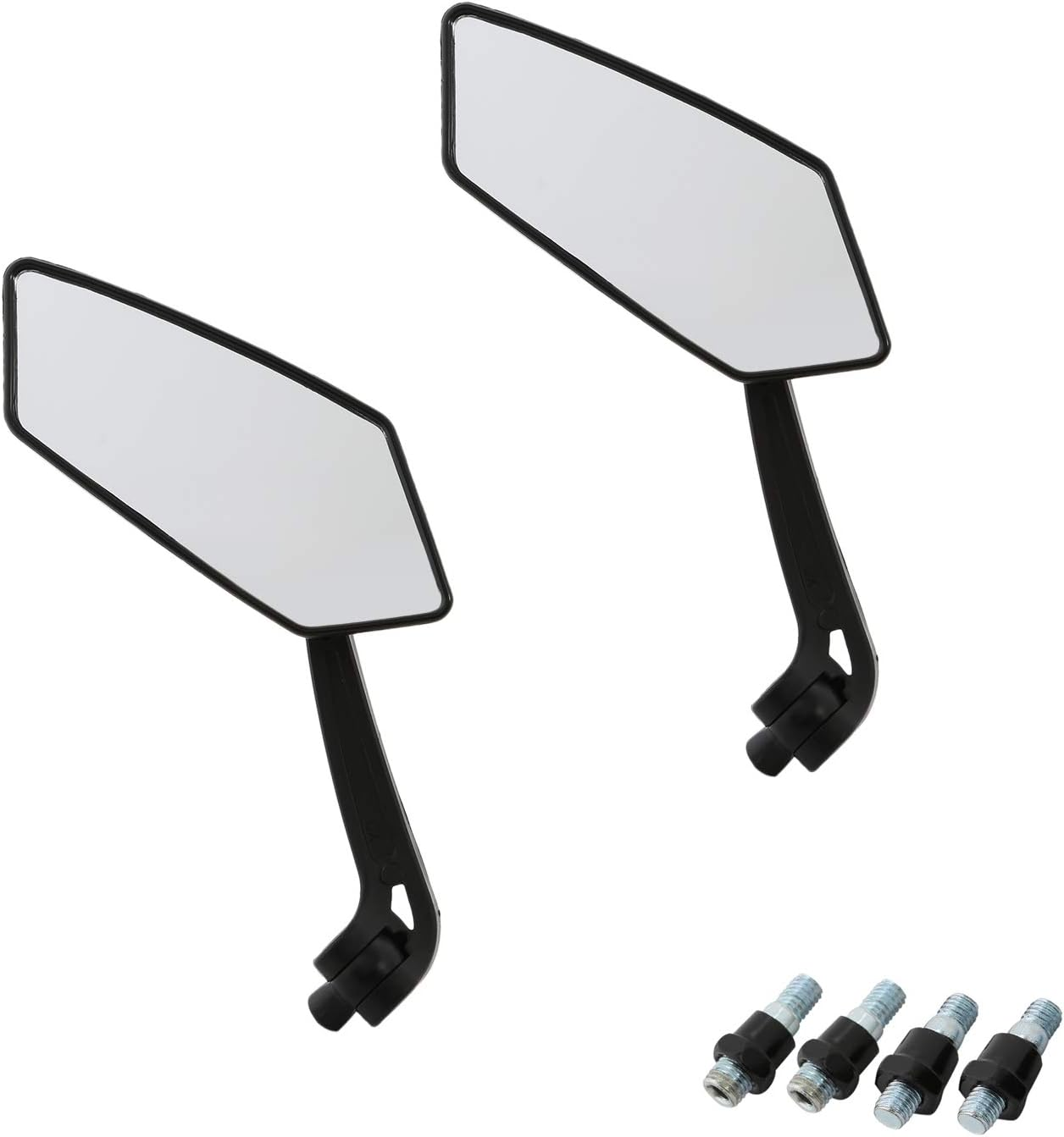 CICMOD Custom Universal Motorcycle Rearview Side Mirrors Fit Sports Bike Choppers Cruiser image number 3