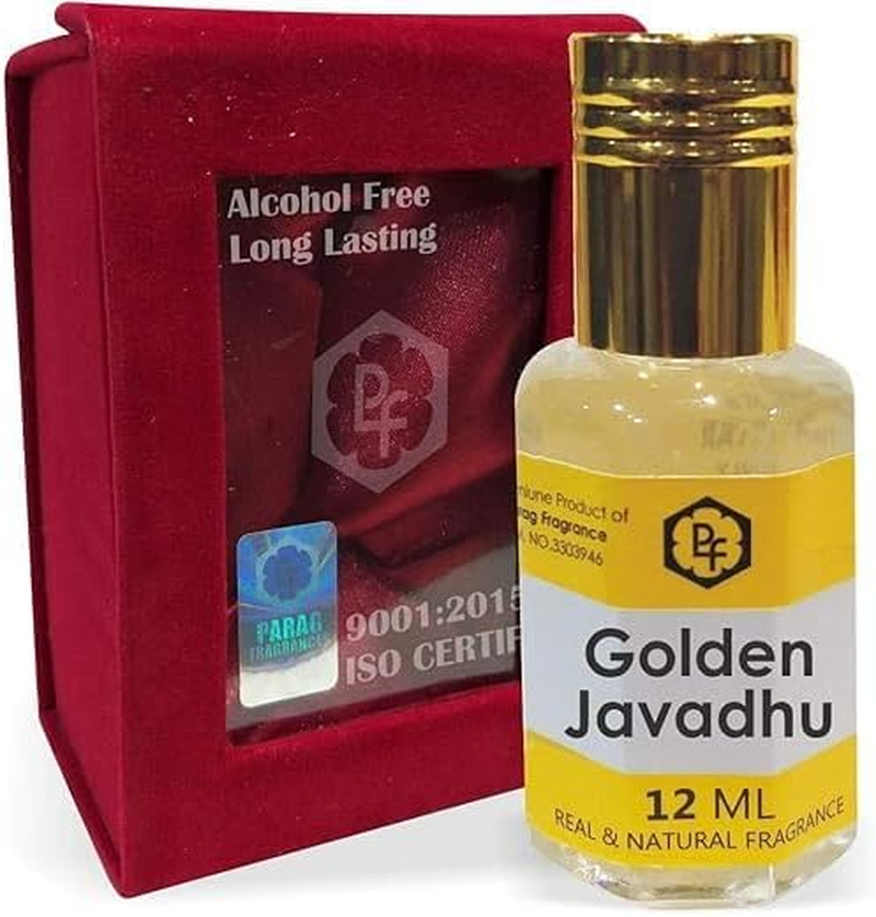 Generic Golden Javadhu Attar 12Ml with Precious Gift Pack|Best Attar for Man|Long Lasting|Perfume|Fragrance Oil