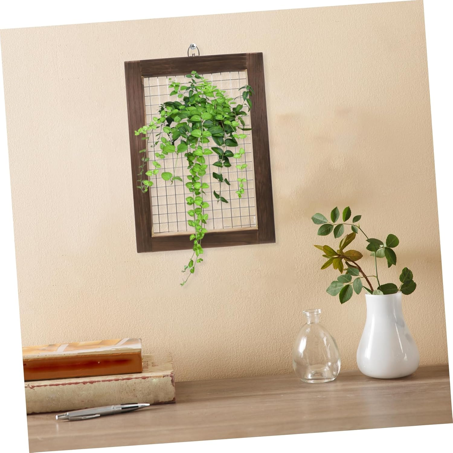 GAROZATION Fern Frame Soil Sifting Screen Compost Sieve for Potting Gardening Tool Modern Design