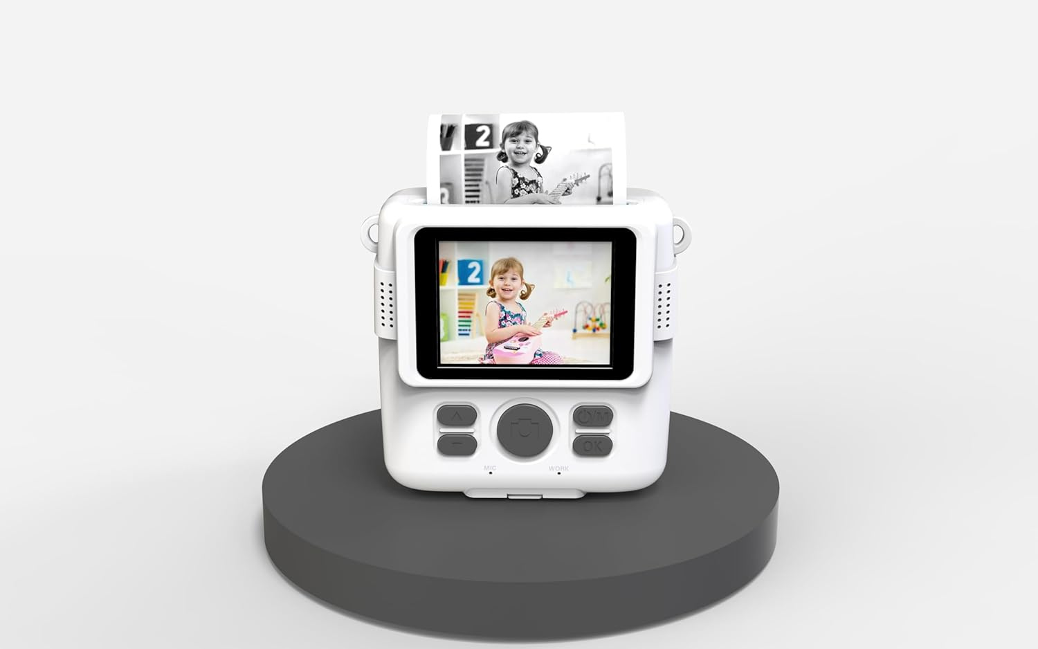 5 Rolls Print Paper for WEEFUN Instant Print Camera Kids Camera 1080P HD Digital Camera to Age 6-12 Boys and Girls Birthday Gifts