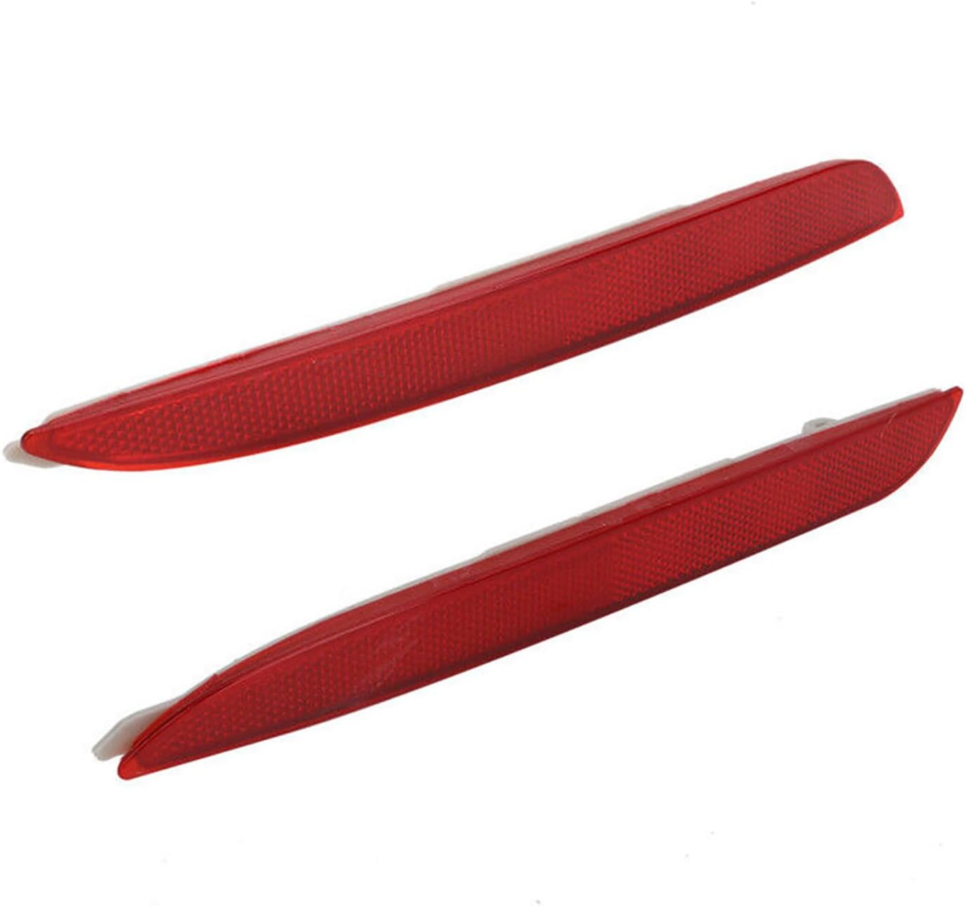 2PCS Rear Bumper Bar Light Reflectors Suitable for Mazda 3 BL 2009-2013 LH Left+Rh Right