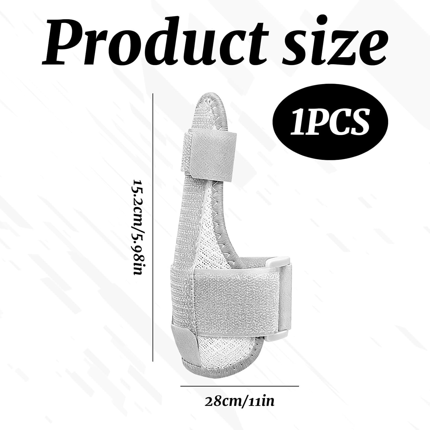 Thumb Brace, Thumb Splint, De Quervain'S Splint, Thumb & Wrist Brace Stabilizer Splint, Adjustable Support with Metal Splints, Suitable for Pain Relief, Arthritis, Sprains, Tendonitis, Carpal Tunnel