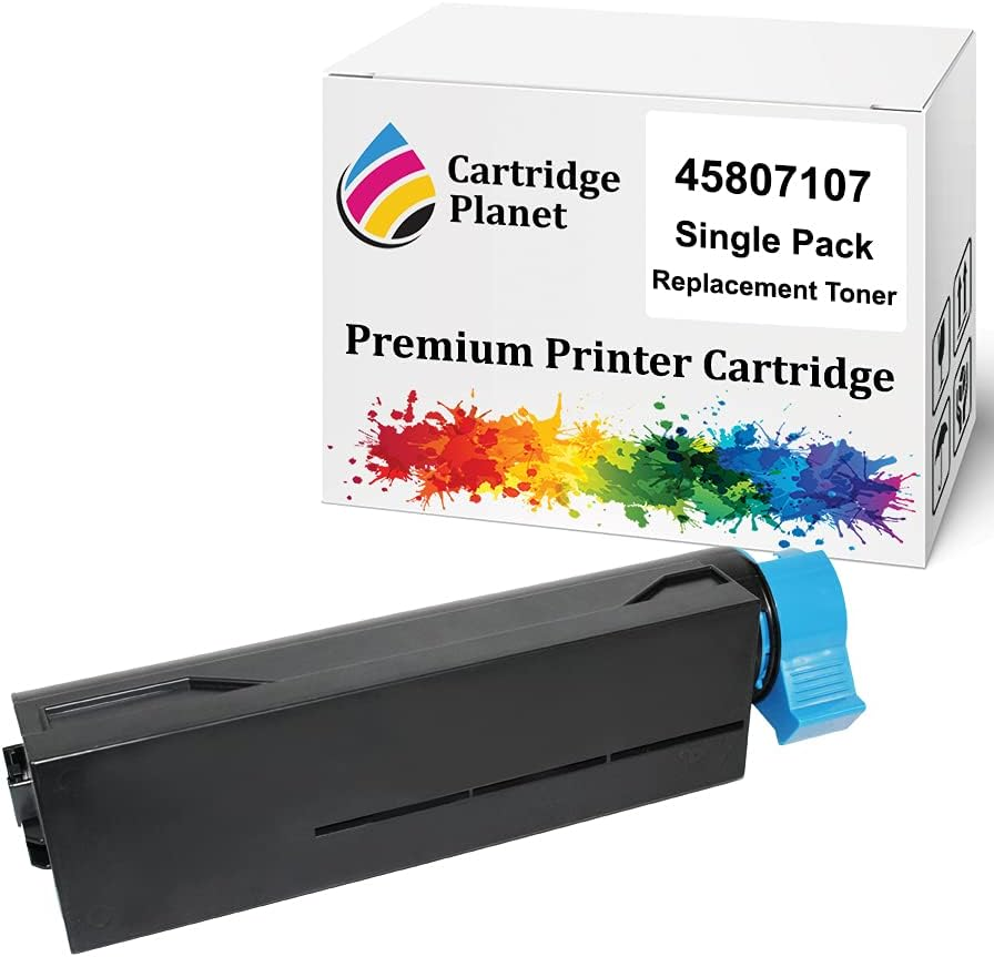 Cartridge Planet Compatible Toner Cartridge for OKI 45807107 (7,000 Pages) for OKI B412 B412Dn B432 B432Dn B512 B512Dn MB472 Mb472Dnw MB492 Mb492Dn MB562 Mb562Dnw