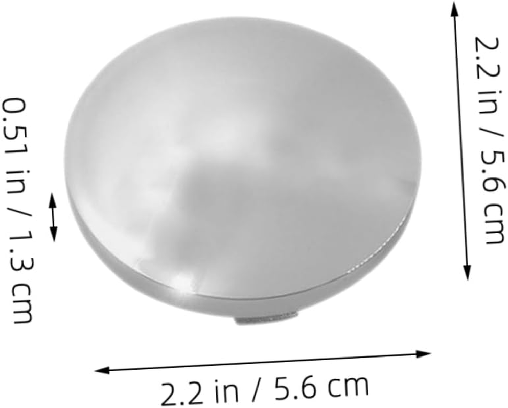 Anneome 4Pcs Tire Hub Covers for Automotive Wheels Stylish and Easy to Install Wheel Hub Caps Compact Tire Accessories for Car Exterior Protection and Replacement image number 3