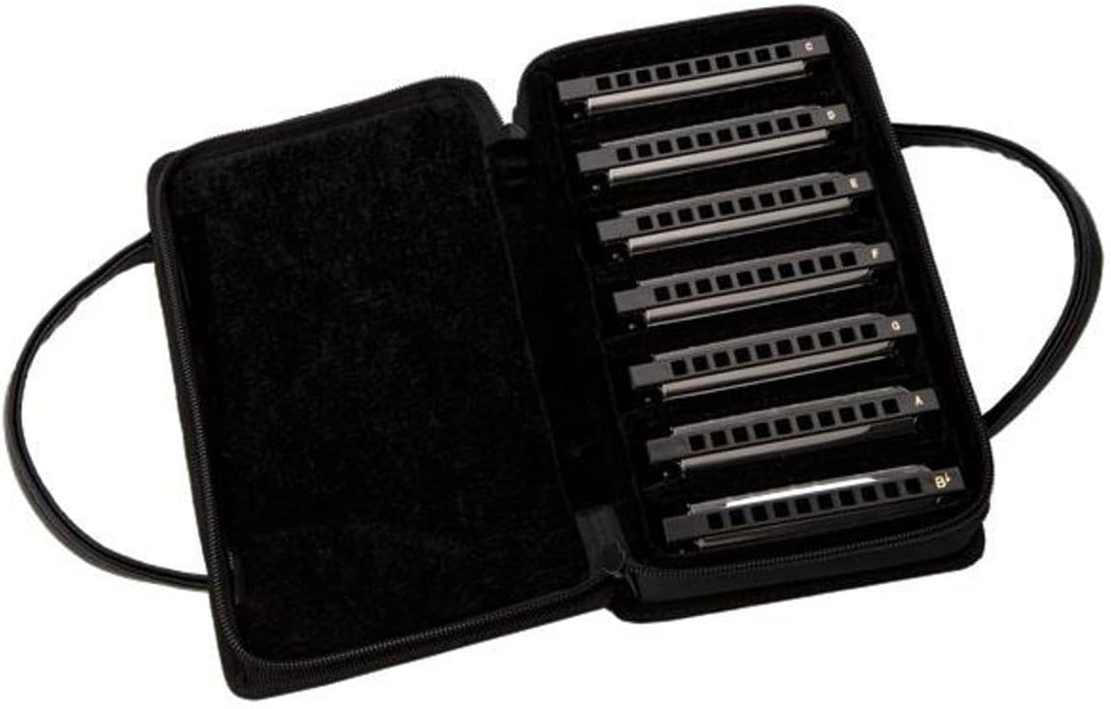 Fender Blues Deluxe Harmonica, 7-Pack with Case image number 2
