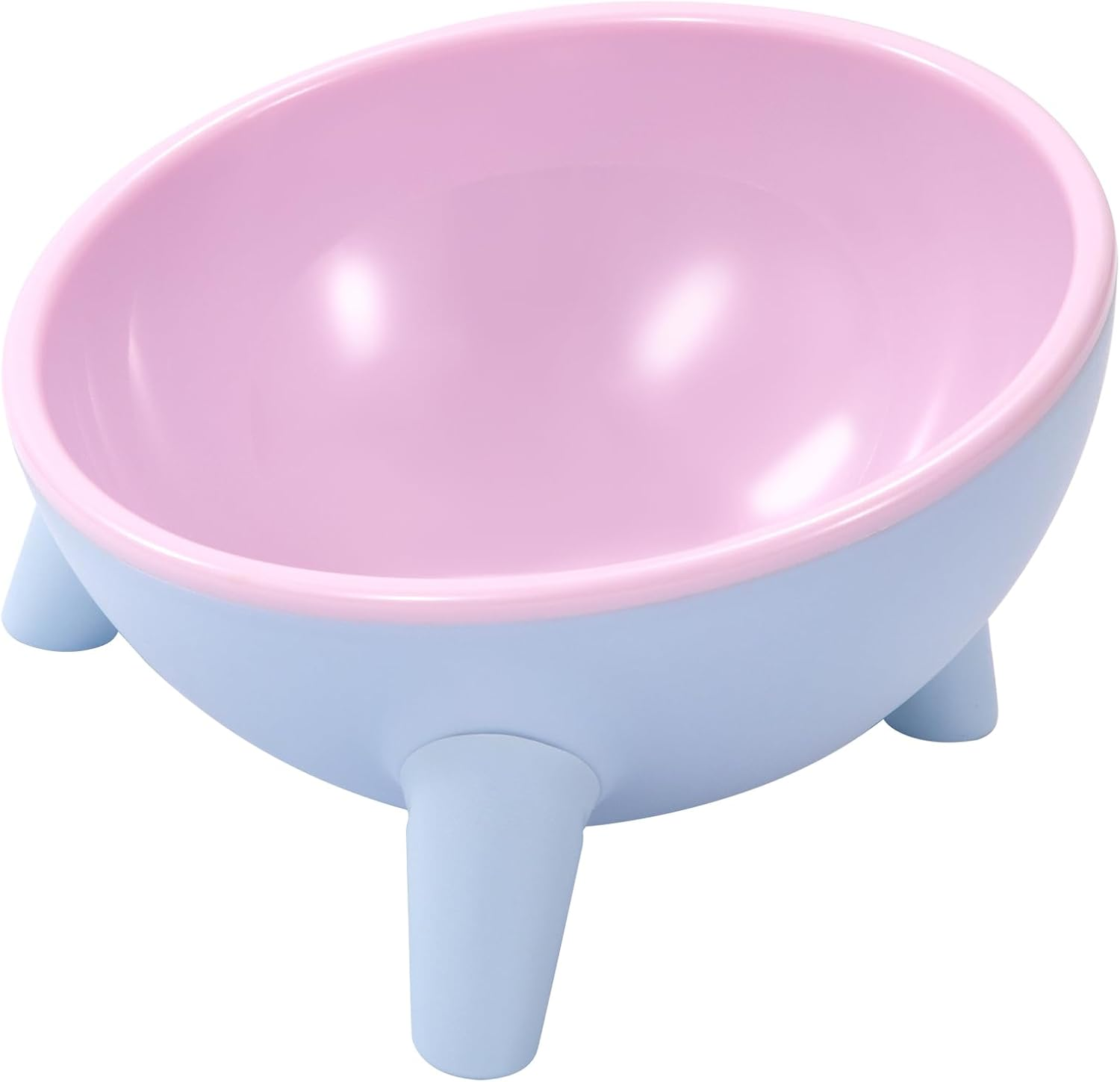 Feeding Bowl for Cats and Dogs 15&deg; Tilting Cat Bowls anti Vomiting Cat Bowl for Small Kittens Dogs image number 3