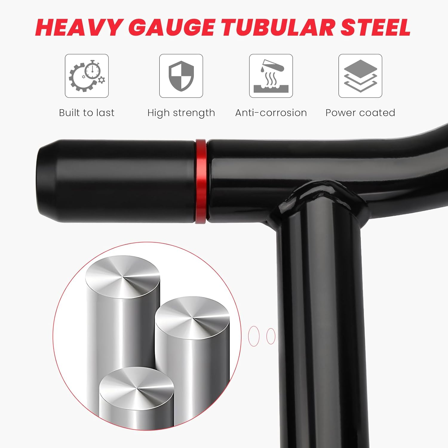 Saddlebag Guard Crash Bar Bracket Compatible with Harley Davidson Touring Street Glide Road Glide Road King Electra Glide Ultra Limited CVO Black Tip over Bar 2009-2025