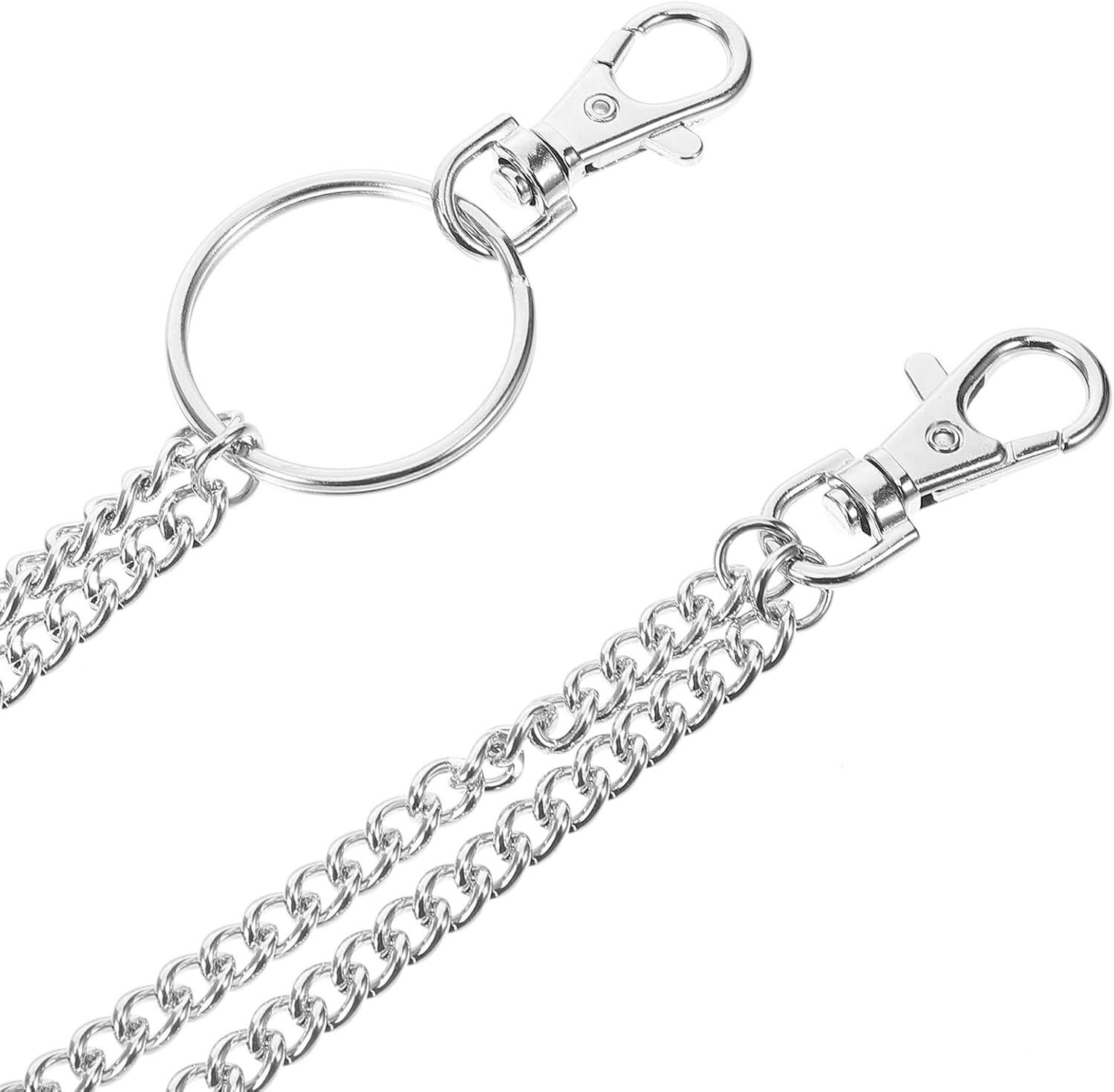 SOLUSTRE Pants Chain for Men Wallet Chain Punk Style with Lobster Clasp Decorative Accessory for Streetwear and Hip Hop Clothes image number 4