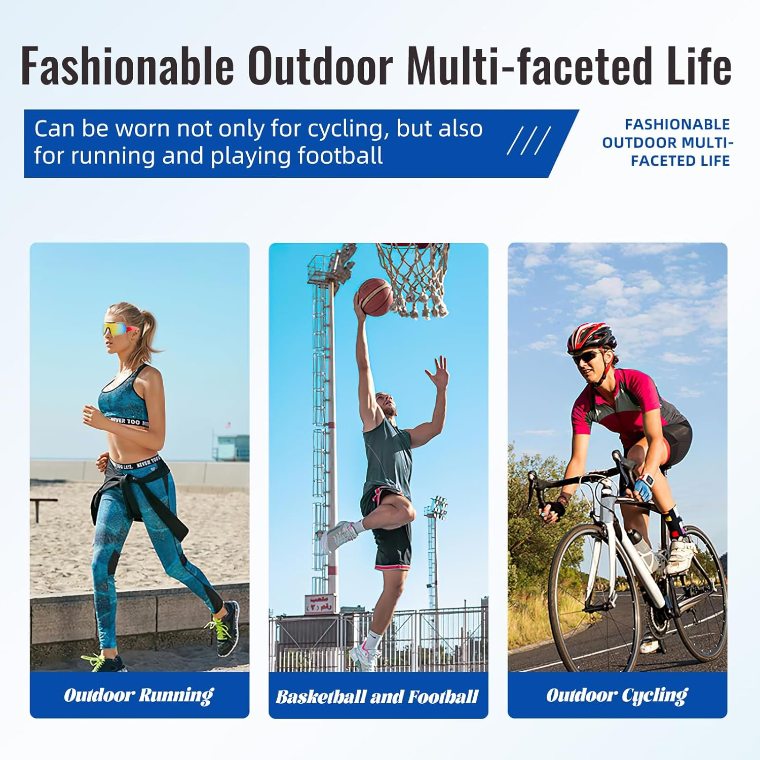 Motorcycle Goggles Windproof Adjustable ATV Snow Dirt Bike Safety Goggle for Man Women and Breathable Face Cover Face Mask for Motorcycle Riding Cycling Hiking