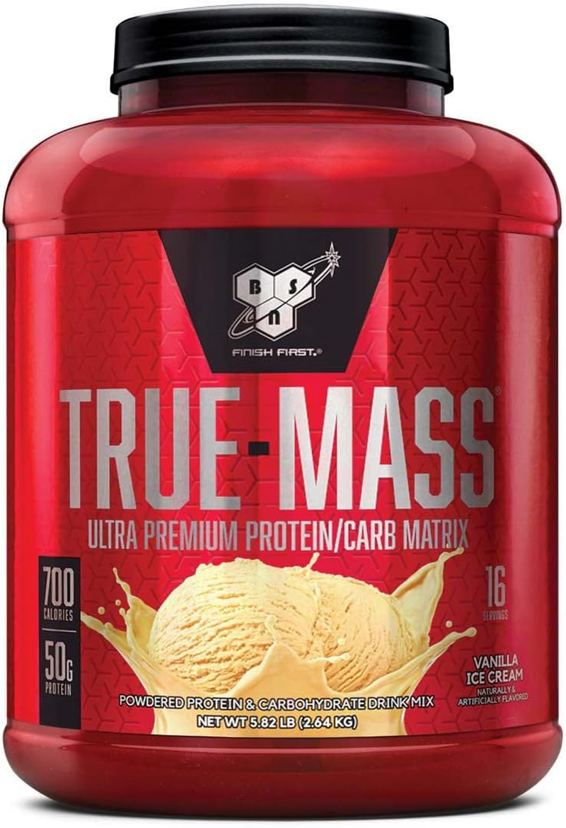 BSN True Mass Ultra Premium Protein/Carb Matrix 2.64 Kg, 16 Servings, Chocolate Milkshake