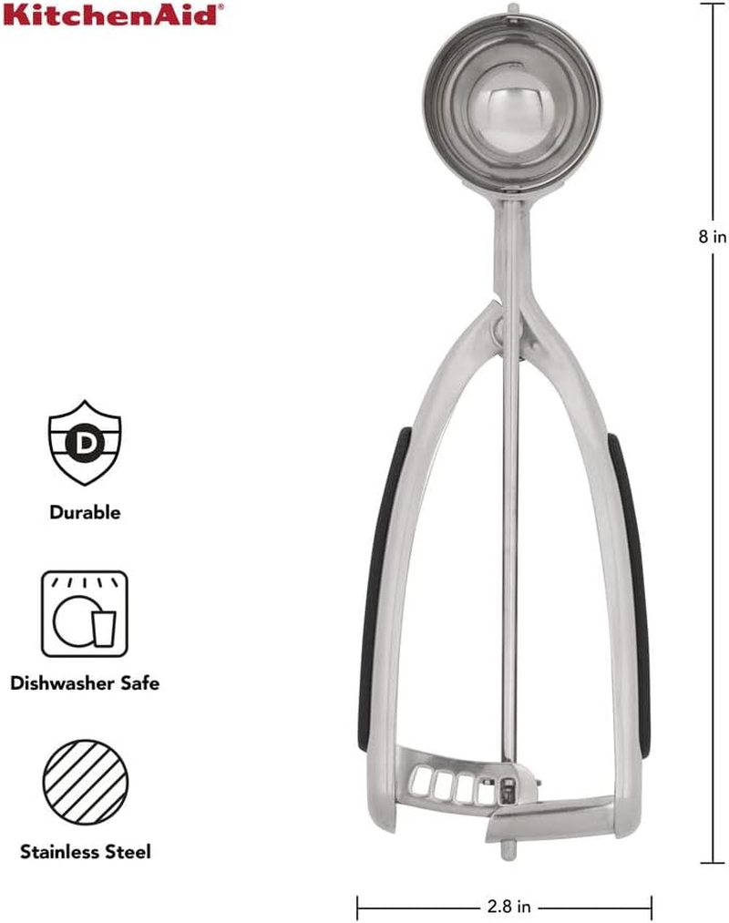 Kitchenaid Gourmet Cookie Dough Scoop, One Size, Black - Black image number 4