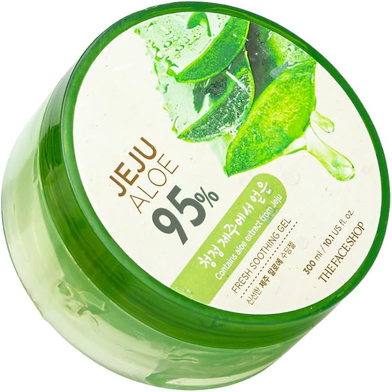 The Face Shop Jeju Aloe Fresh Soothing Gel 300 Ml, 300 Ml image number 6