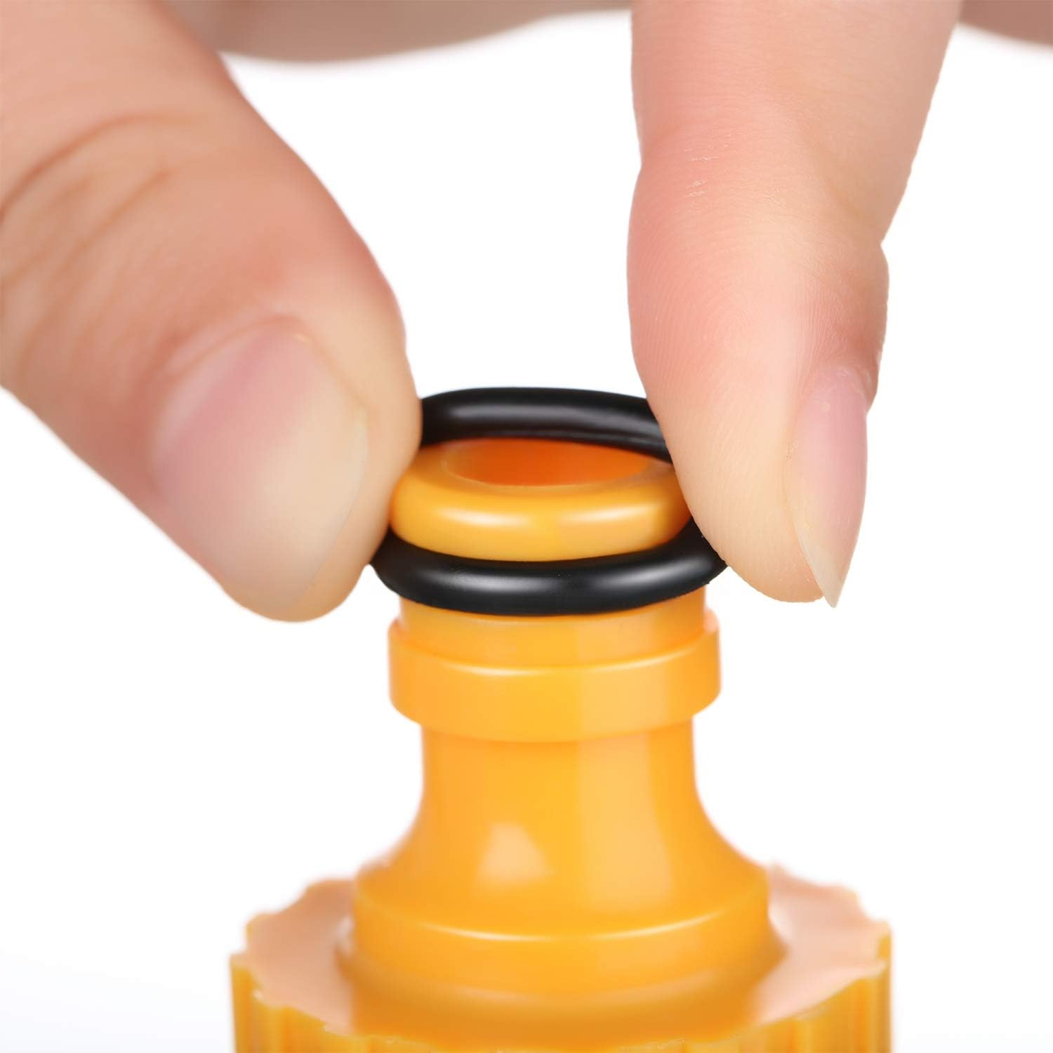 50 Pieces Pressure Washer O-Rings Replacement for 1/4 Inch, 3/8 Inch, M22 Quick Coupling (O Ring; 50 Pieces)