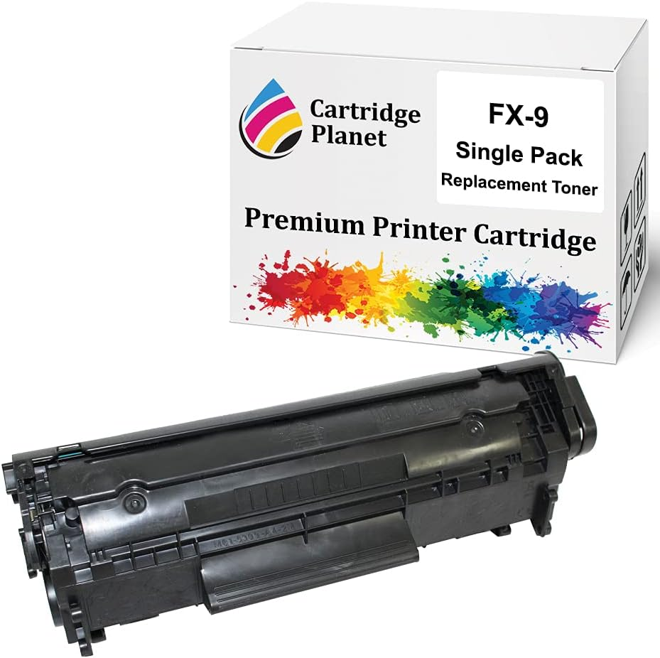 Cartridge Planet Compatible Toner Cartridge for Canon FX-9 FX9 (2,000 Pages) for Canon FAXL100 FAXL120 FAXL140 FAXL160 Imageclass MF4100 MF4140 MF4150 MF4270 Mf4340D Mf4350D Mf4370Dn Mf4380Dn MF4680
