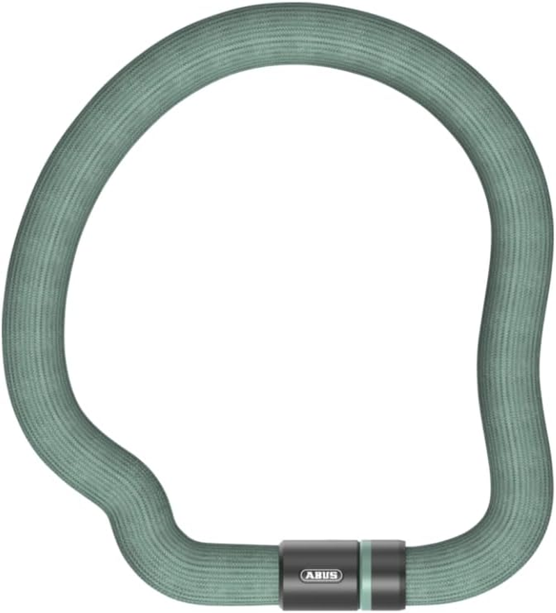 ABUS Goose Lock Chain Lock - Bendable, Rattle-Free Bicycle Lock Made of Hardened Steel - 6 Mm Thick - 85 Cm Long - with Key - ABUS Security Level 7 - Black