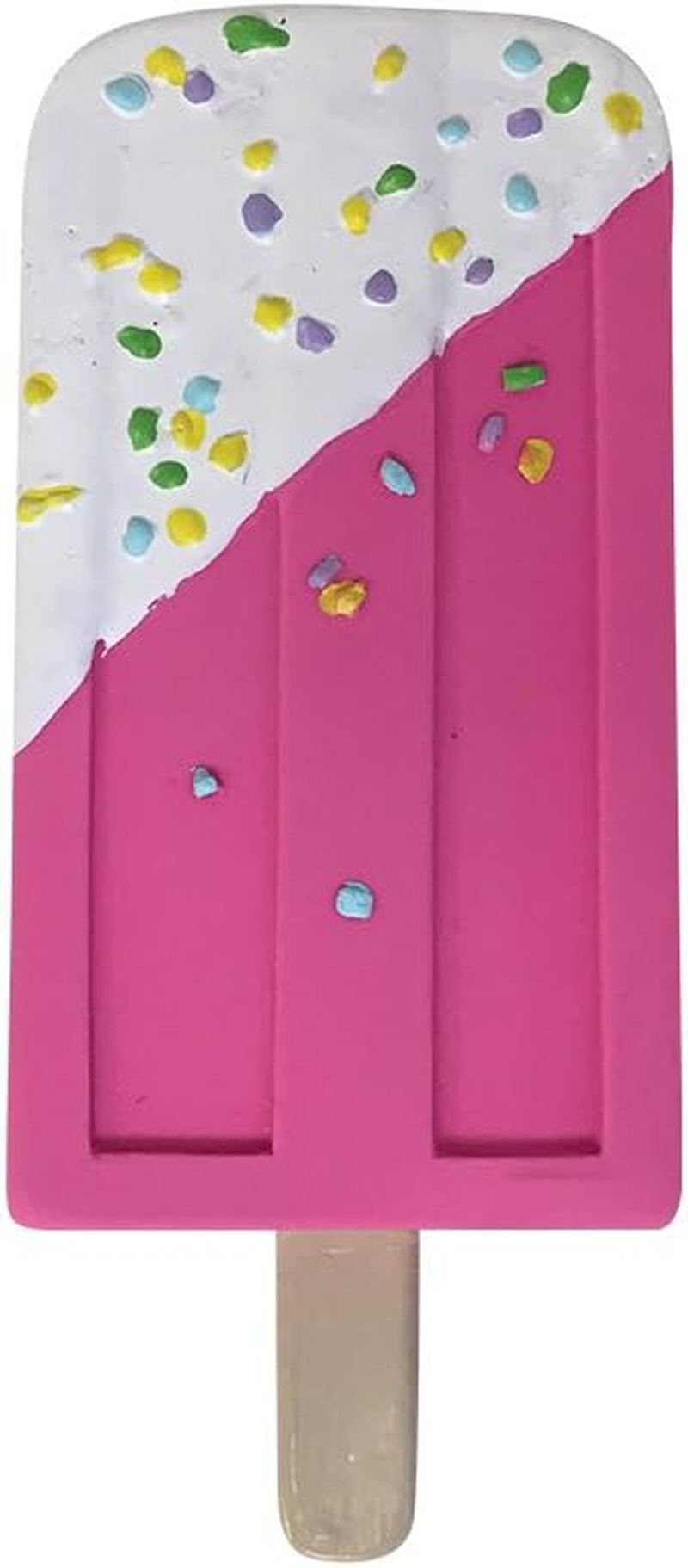 Foufit 85674 Dessert Chew Latex Toy for Dogs, Creamsicle, 6" image number 1