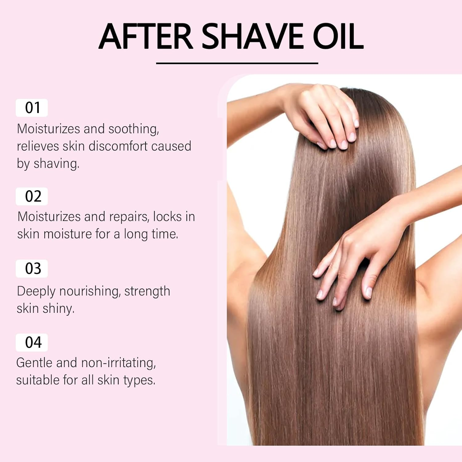 Strawberry Vanilla Aftershave Moisturizer, Smooth, Soothing Skin, Moisturizing and Nourishing Post-Shave, Gentle Shaving, Suitable for Mild, for All Skin Types (3Pcs)