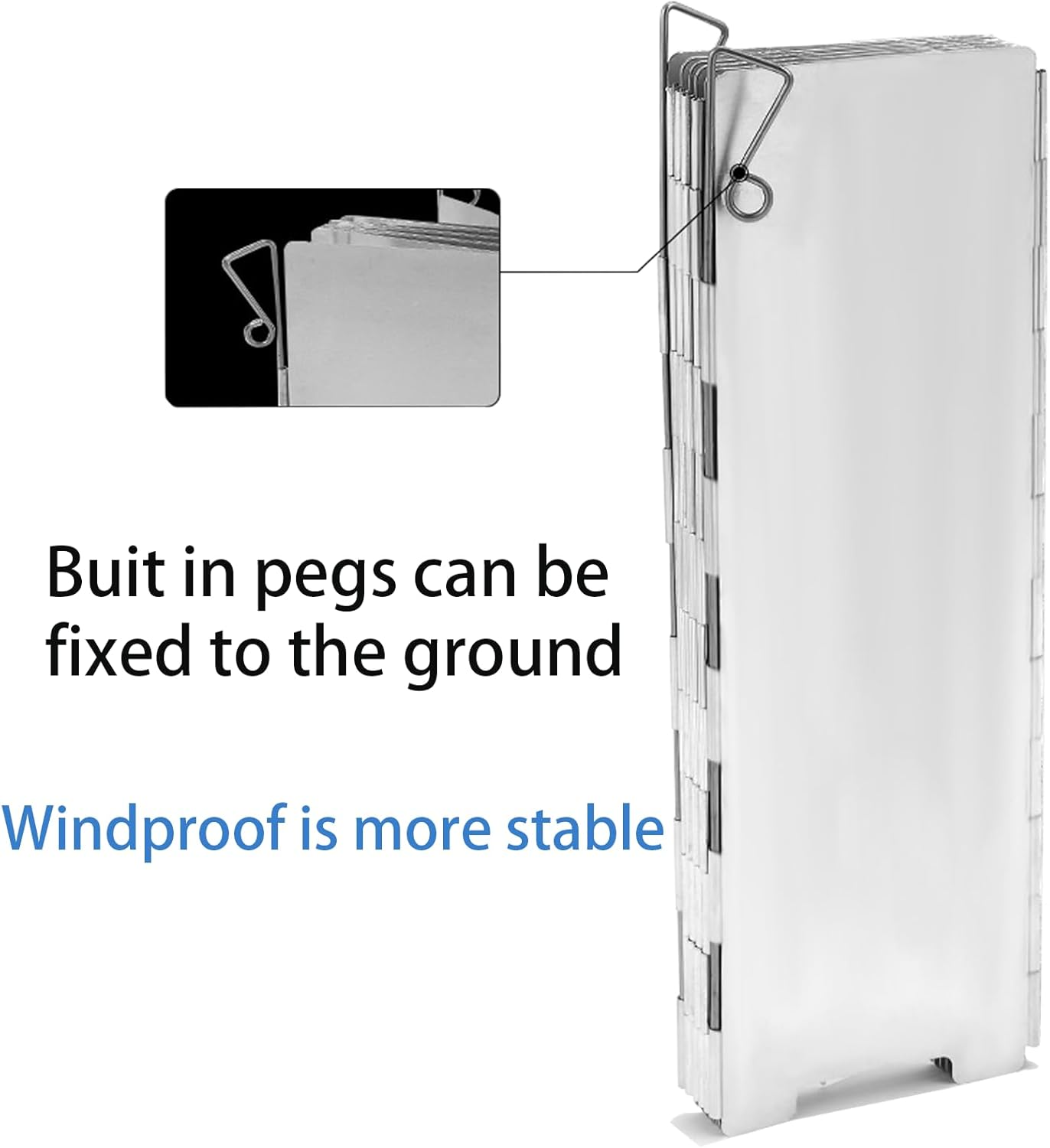 10 Plates Ultralight Folding Camp Stove Windscreen Portable Camping Stove Windshield for Use with Alcohol Stoves and Other Backpacking Stoves,Must for Outdoor Travel image number 5