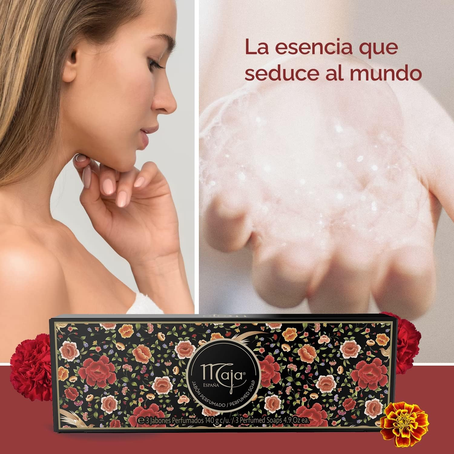 Maja Soaps,3 X 4.9 Oz. Each (Pack of 2) image number 1