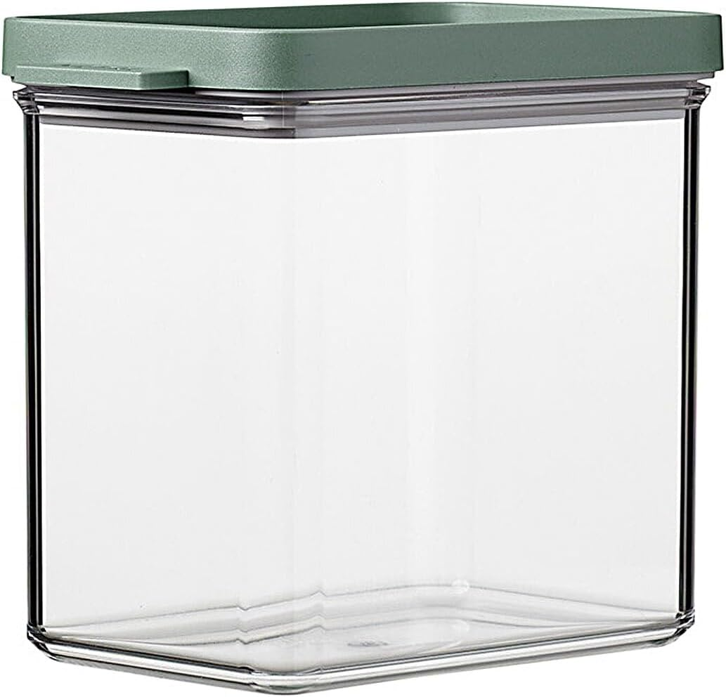 Mepal - Omnia Storage Box - Storage Jar with Lid for Dry Food - Kitchen Storage & Organisation - Fresh Box Stackable & Airtight - Dishwasher Safe - 2000 Ml - Nordic Sage image number 2