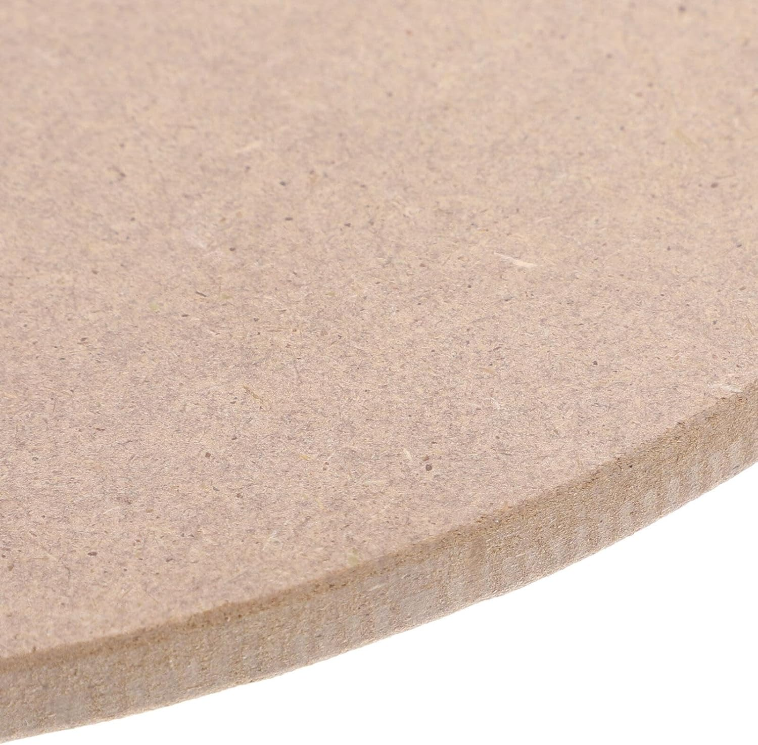 SEWACC Making Ceramics Balanced Bat round Fiberboard Pottery Wheel Bat Ceramic Arts Drying Board Holding Clay Board Balanced Pottery Tools for Clay Making Ics 30Cm image number 2