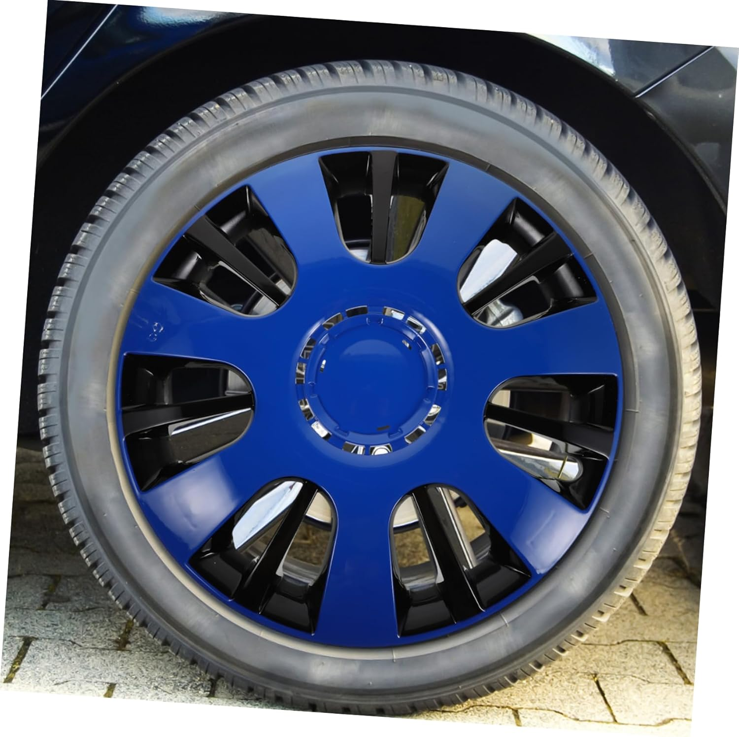 MOLUCKFU Automotive Wheel Cover Rim Protector for Cars Pickup Trucks Suvs Sleek Design Comprehensive Rim against Scratches Debris