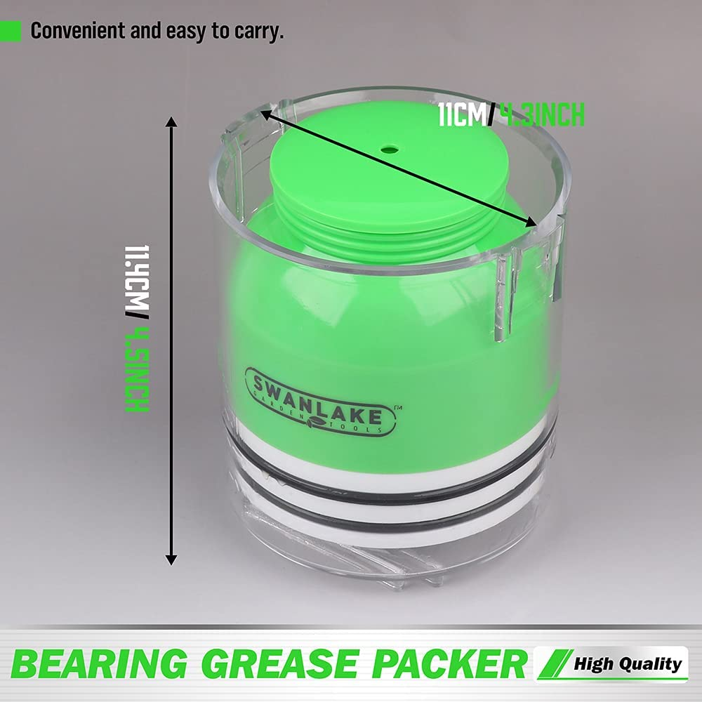 SWANLAKE Hand Bearing Packer,Wheel Bearing Packer Tool,Portable Bearing Packer, image number 2