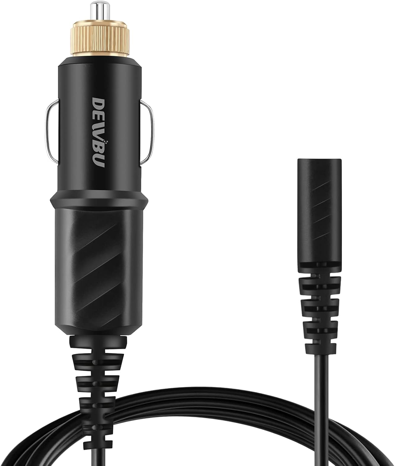 DEWBU Heated Jacket Wire, Connection Cables, Cigarette Lighter Plug with 12 Volt Male Cigar Plug for Heated Apparel, Link Outdoor Mobile Power and Allowing for near Endless Warmth(4.92Ft) image number 1