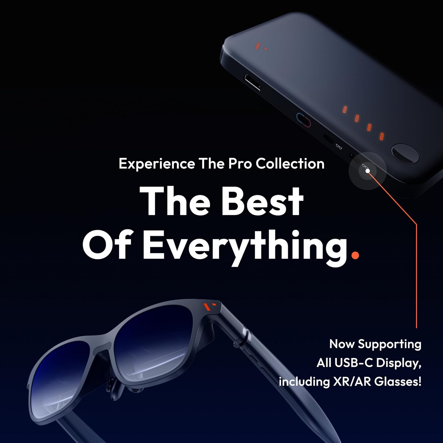 VITURE Pro Mobile Dock Compatible with Playstation, Co-Op Stream & Play, Supports 2D/3D Content, Fits Switch, Handheld Gaming Consoles, Fire TV, HDMI Devices, for USB-C Display & XR/AR Glasses image number 3