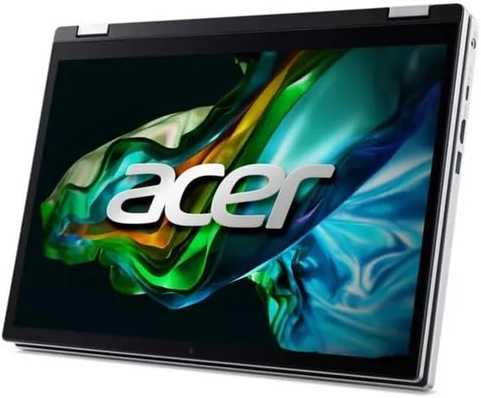 Acer Aspire 3 Spin 14 Convertible Laptop, 14" 1920 X 1200 WUXGA IPS Touch Display, Intel Core I3, Intel UHD Graphics, 8GB LPDDR5, 256GB SSD, Wi-Fi 6, Win 11 Home in S Mode, Silver, A3SP14-31PT-38YA image number 2
