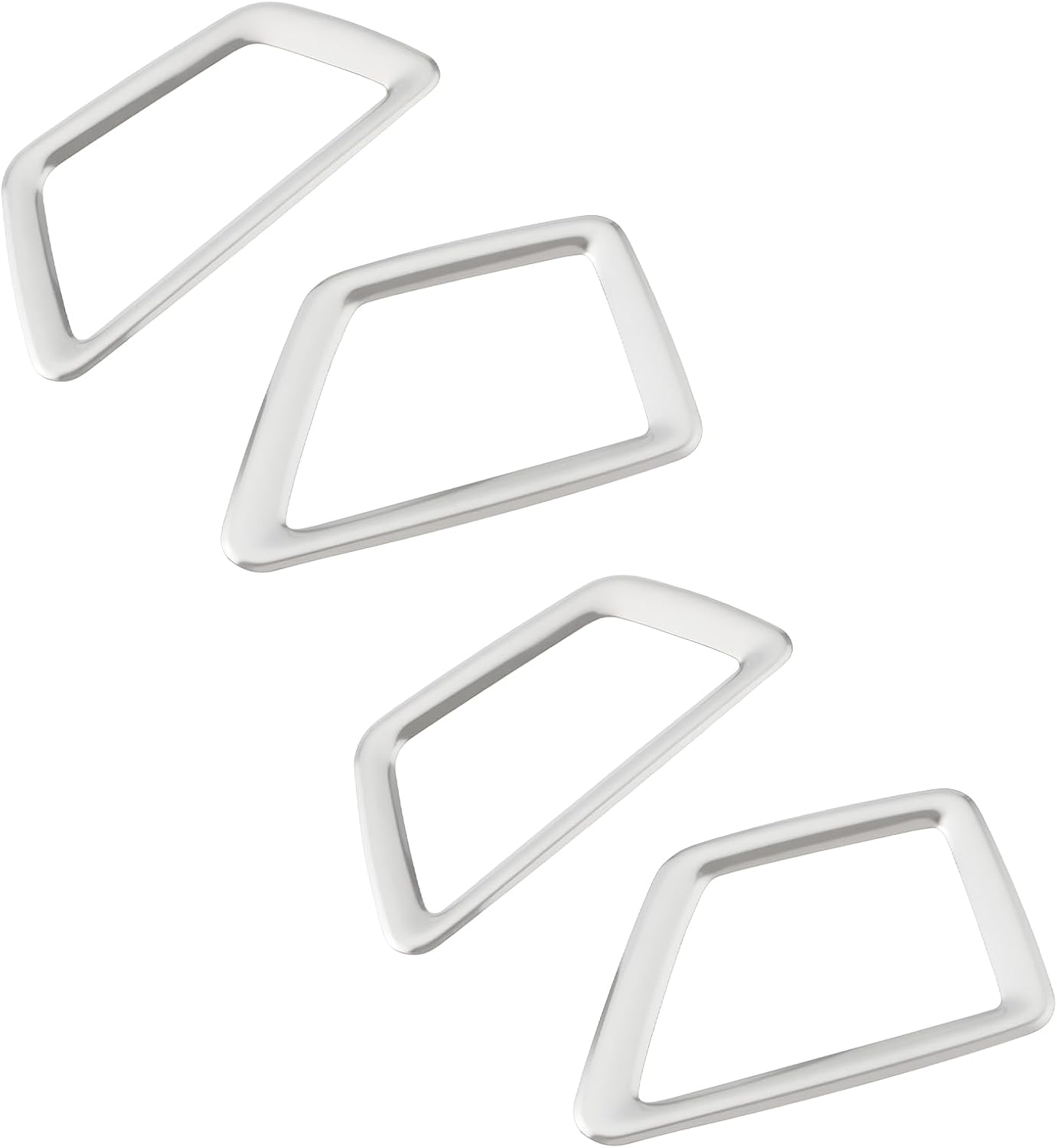 VGOL 2Pcs Car Dashboard Air Vent Cover Compatible with Peugeot 3008 3008GT 5008 2017-2021