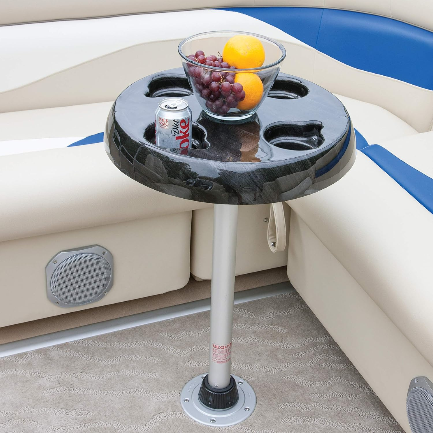 Manufacturers' Select ITC Silver Sequoia III Table Leg System for RV or Boat (25.5") TL4002C-25.5 (B09TBK319N) image number 2