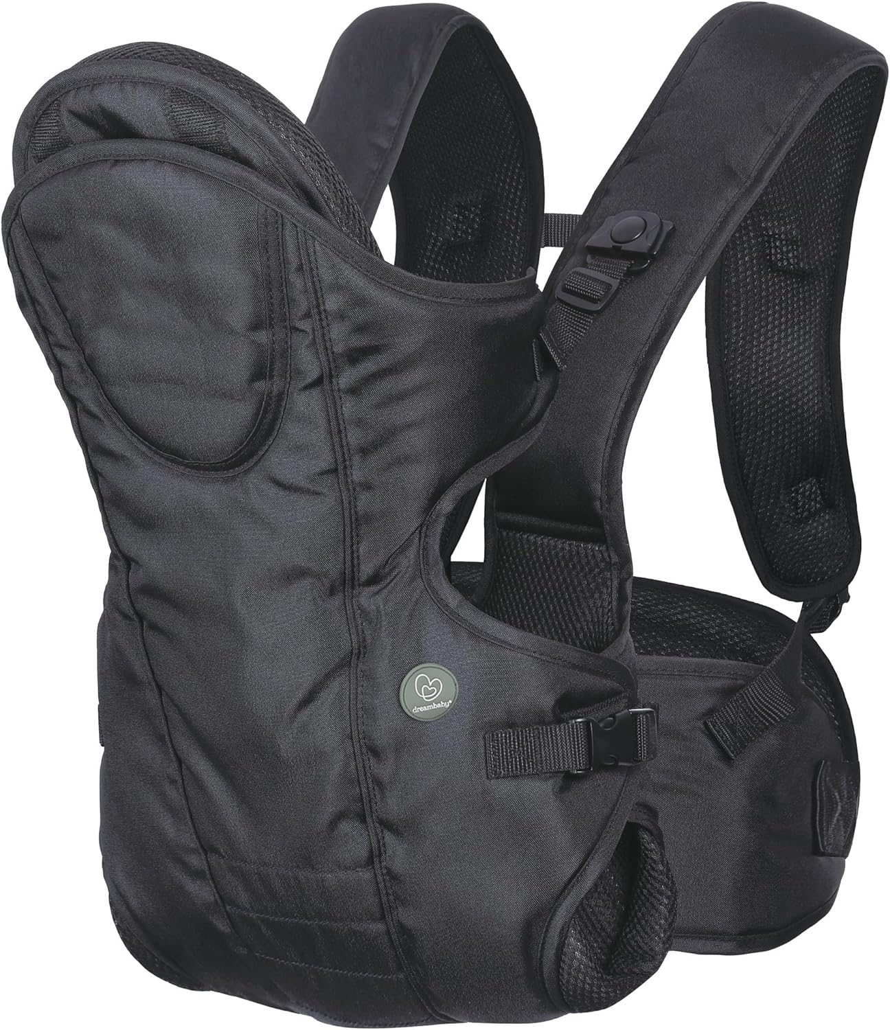 Dreambaby Manhattan Adjustable 3 in 1 Position Baby Carrier - IHDI Approved Hip Healthy - Newborns Toddlers up to 15Kg - Fits for Most Adult Sizes image number 4