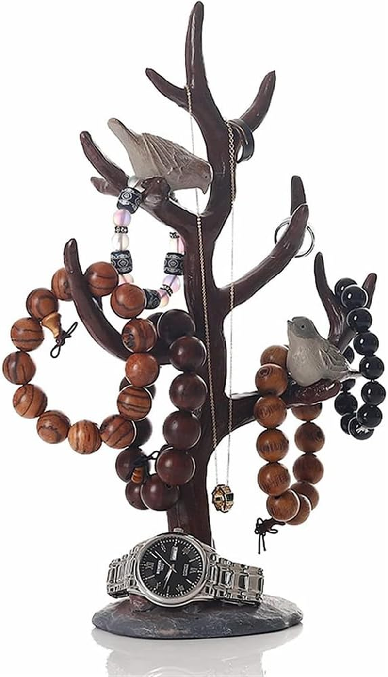 Jewelry Organizer Tree Stand &ndash; Necklace, Earring, Bracelet, Ring & Watch Holder &ndash; Hanging Jewelry Rack for Home Display & Storage image number 6