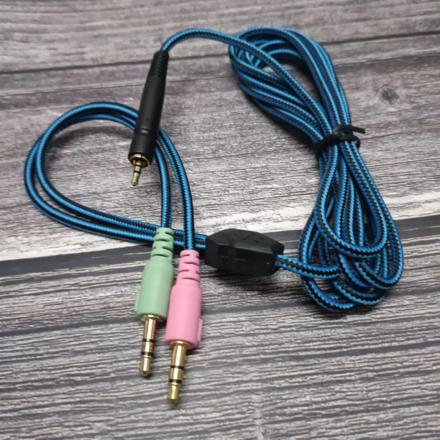 Nylon Braided UNP PC Cable for Sennheise GSP350 GSP500 GSP670 Headphone Cable Better Sound Range User Friendly image number 1