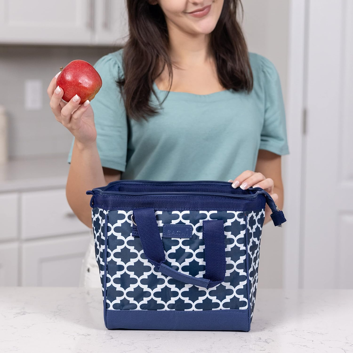 Sachi 'Style 34' Insulated Lunch Bag - Moroccan Navy