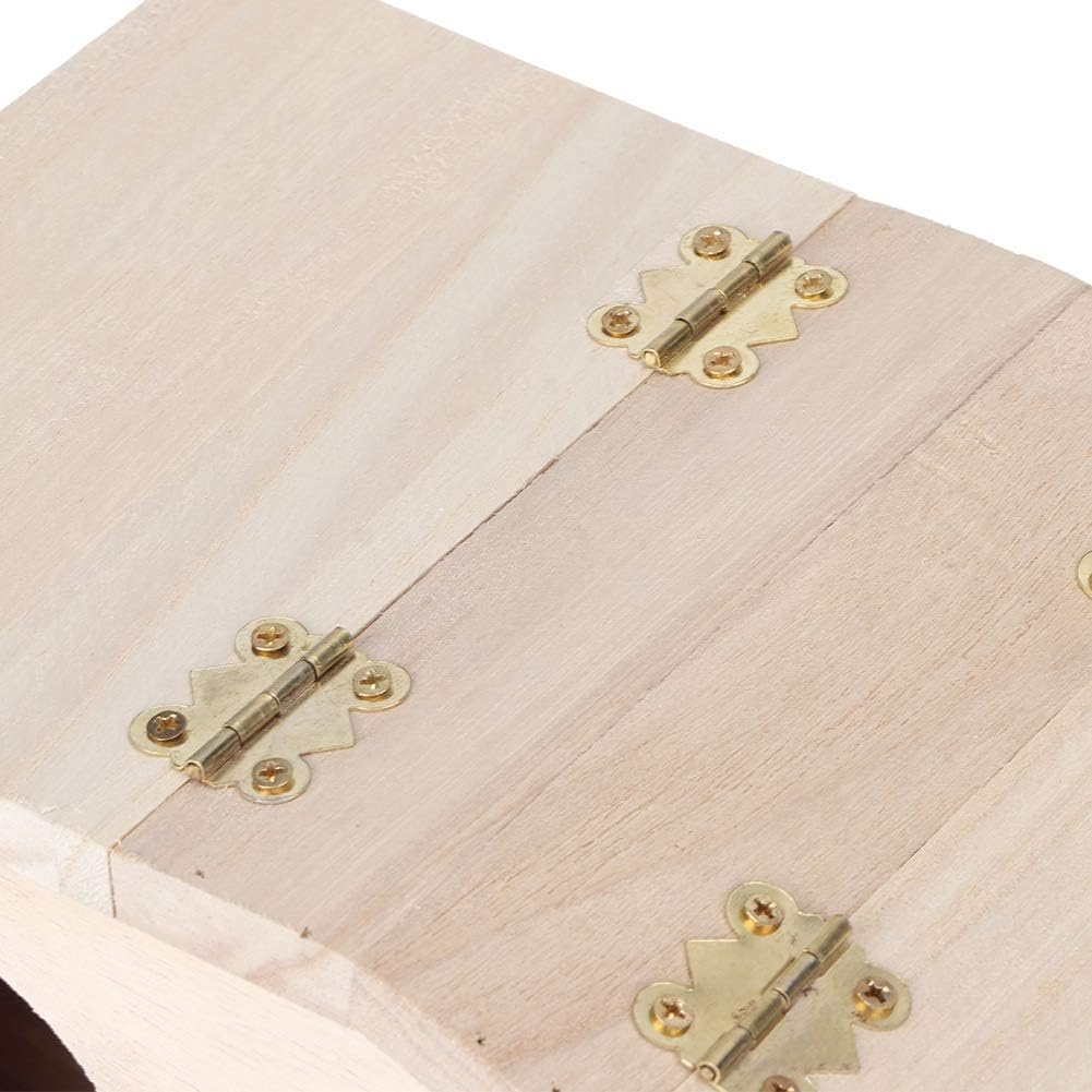 Bird Nests, Wooden Pet Bird Nests House Breeding Box Cage Birdhouse Accessories Artificial Birdnest Birdhouses Garden Nature Art Craft Home Decoration for Parrots Sw image number 6