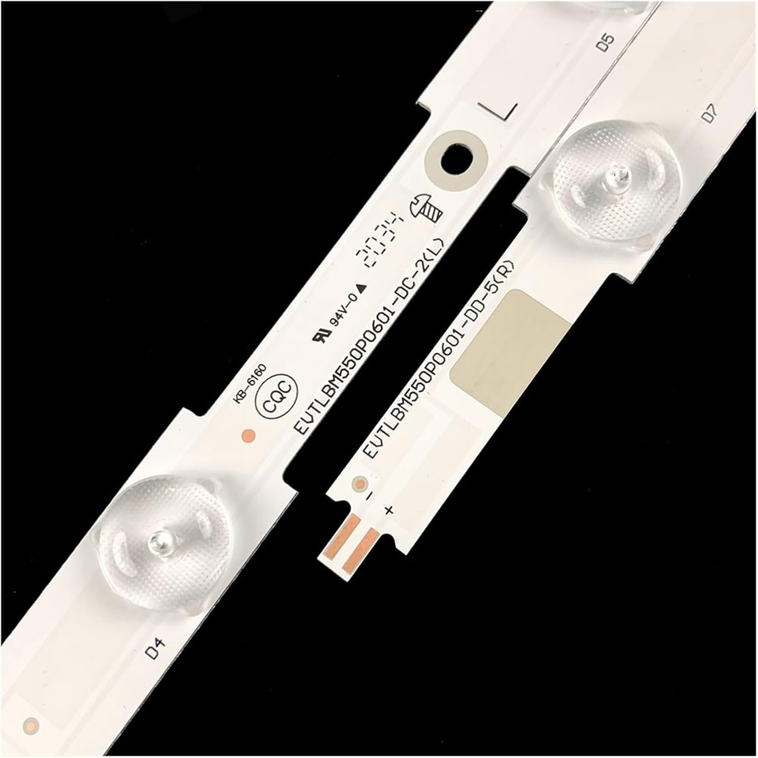600Mm 3V Led Backlight Strip for A.O/C 55Inch LB55040 M30900 7Pairs/Set Tv Repair Spare Parts BDL5530QL/93 55PFT5100S/98 image number 1