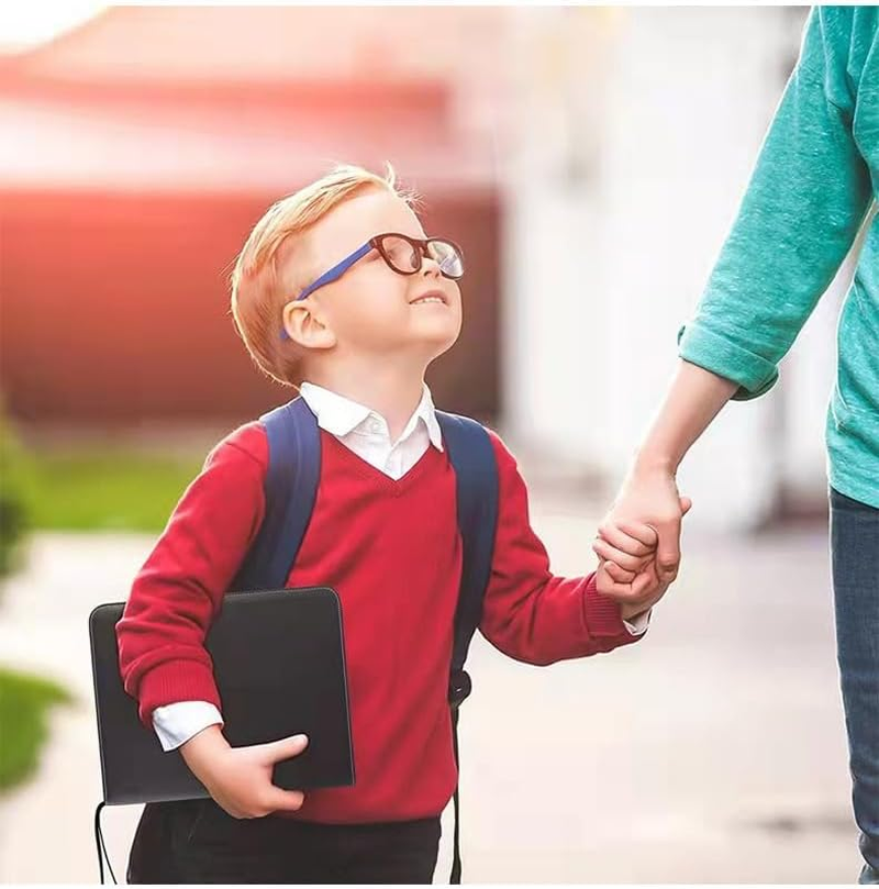 Trading Card Binder with Sleeves, 4 Pocket Baseball Card Holder, Sports Card Folder Collectible Trading Card Albums Fits 400 Cards with 50 Removable Sleeves Black image number 5