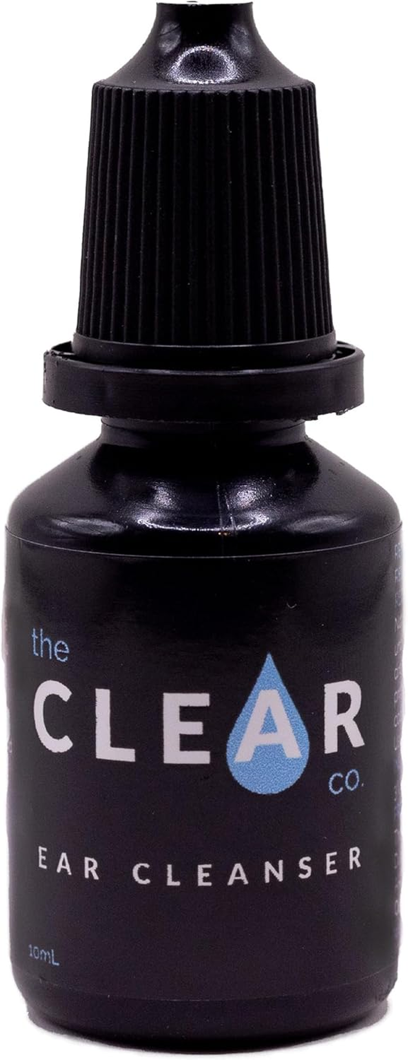 The Clear Co Ear Cleanser - Specifically Formulated Drops to Assist with the Dissolving & Removing of Excess Earwax - Helps with Swimmers Ear, Surfers Ear, Hearing Difficulties, Earache & Infection