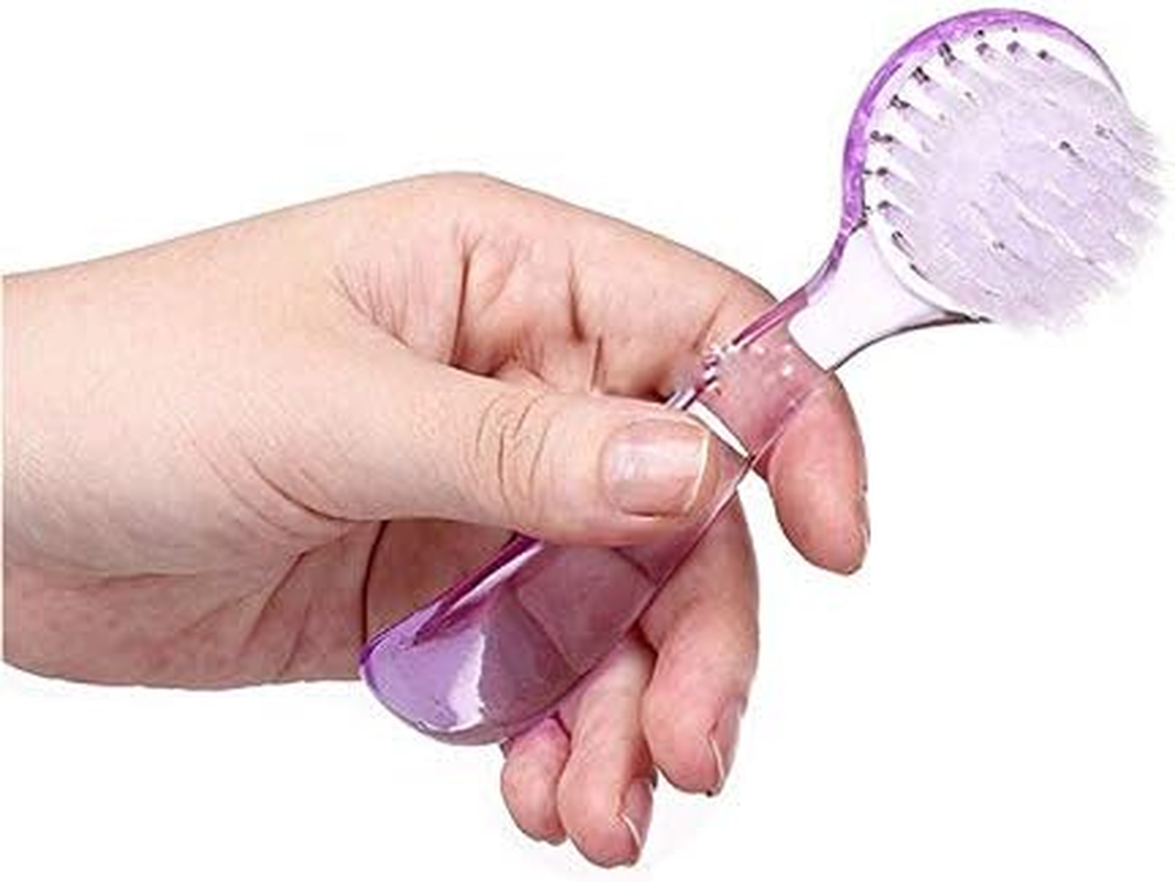 FUNNTY 8 PCS (Multicolor) Nail Polish Dust Removal Brush Soft Nail Polish Dust Removal Brush Nail Art Tool Existed for Nail Artists and Beginners image number 3