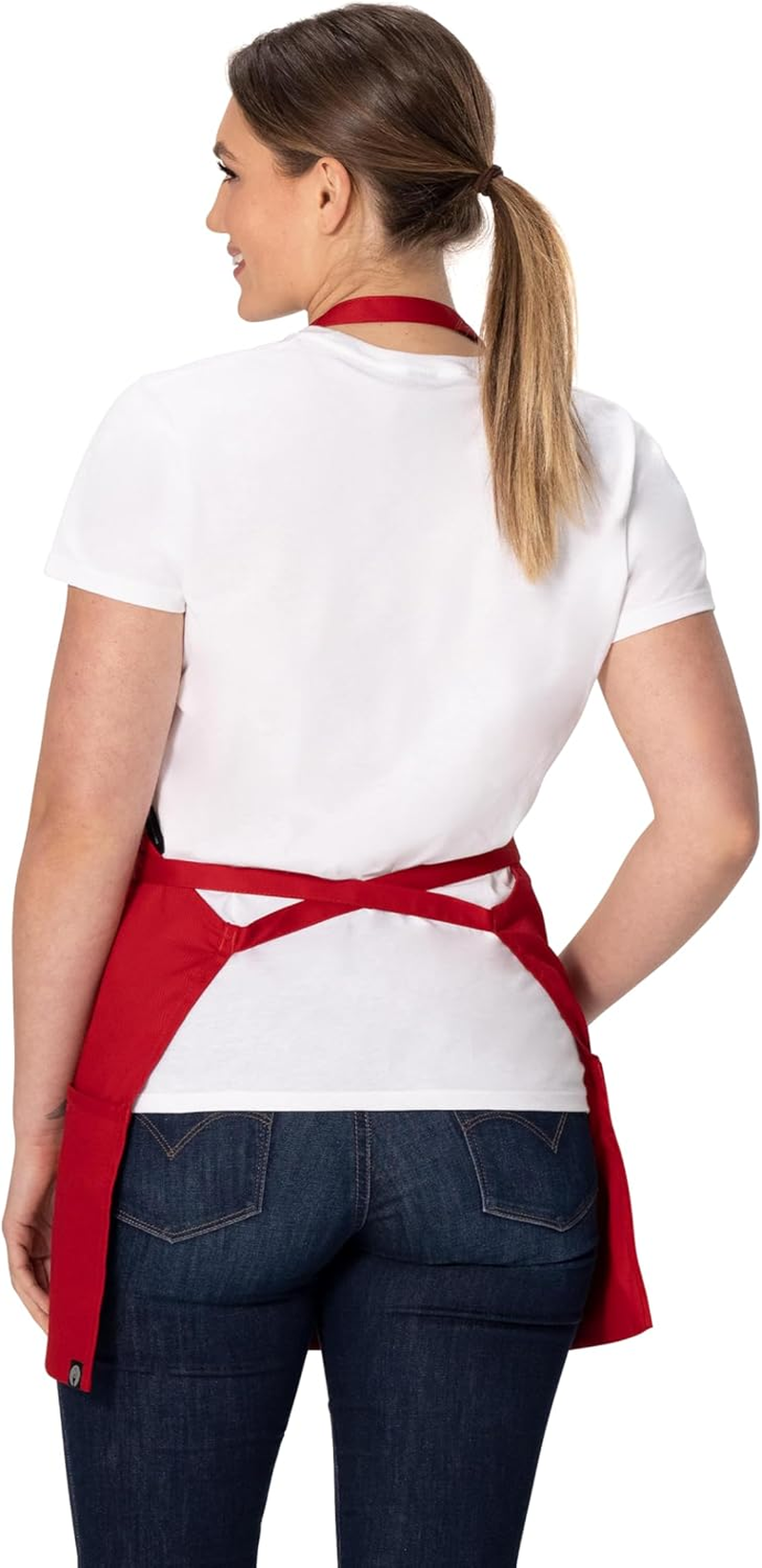 Chef Works Women'S Three Pocket Bib Apron