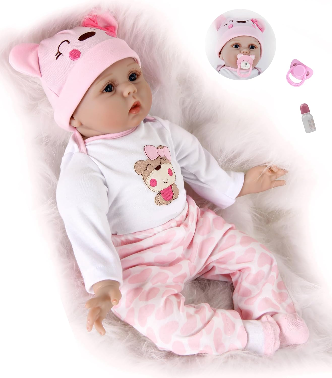 Baby Doll with Clothes, 12 Inch Soft Touch, Girl image number 4